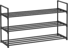 SONGMICS Schuhregal schwarz 92,0 x 30,0 x 54,0 cm