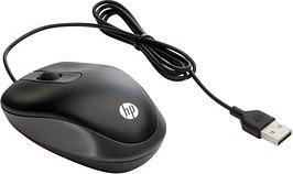 HP Travel Maus kabelgebunden schwarz