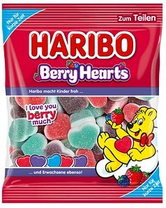 HARIBO Berry Hearts Fruchtgummi 160,0 g
