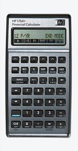 HP 17bII+ Finanzrechner anthrazit