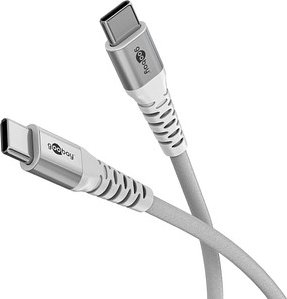 Thumbnail - goobay USB 2.0 C-Stecker USB-Kabel 1,0 m weiß, 1 St.