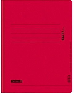 BRUNNEN Schnellhefter FACT!plus Karton rot DIN A4