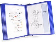 tarifold Sichttafelsystem EASY LOAD 434901 DIN A4 blau mit 10 St. Sichttafeln, 1 St.