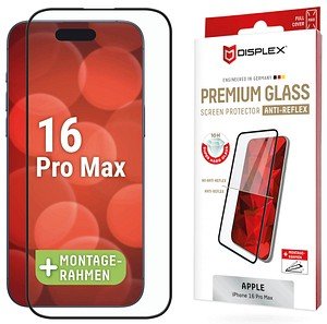 DISPLEX® Premium Glass Display-Schutzglas für Apple iPhone 16 Pro Max