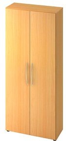 HAMMERBACHER Aktenschrank Inader, V4100/6/6/BM buche 4 Fachböden 80,0 x 33,0 x 188,0 cm