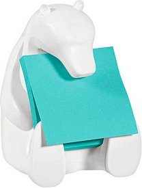 Post-it® Super Sticky Z-Notes Haftnotizen-Set extrastark BEAR-330 blau, 1 Set