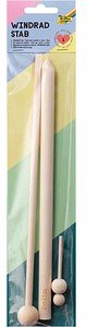 folia Bastelholz natur Windrad Stab, 1 Set