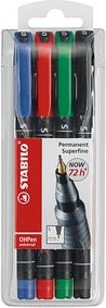 STABILO OHPen universal Folienstifte-Set farbsortiert permanent 4 St.