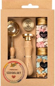 folia Siegel-Set PASTEL LOVE mehrfarbig