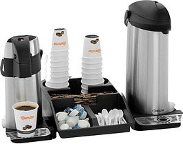 Bartscher Kaffeestation Z50 schwarz 26,8 x 33,5 cm