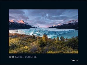 KUNTH Monats-Wandkalender Farben der Erde 2026, 1 St.