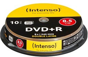 Thumbnail - Intenso DVD+R 8,5 GB Double Layer, 10 St.