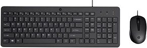 HP 150 Tastatur-Maus-Set kabelgebunden schwarz