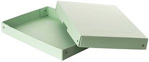 FALKEN PURE Aufbewahrungsbox 500 Blatt pastellgrün 24,0 x 32,0 x 4,0 cm, 1 St.
