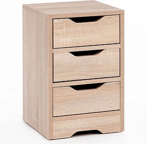 Thumbnail - WOHNLING Nachttisch sonoma-eiche 31,0 x 31,0 x 49,0 cm