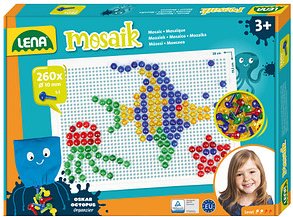 LENA Mosaiksticker-Set mehrfarbig