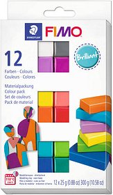 Thumbnail - STAEDTLER Modelliermasse FIMO® soft Brilliant mehrfarbig