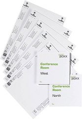 DURABLE Einsteckschilder für Namensschilder DOOR SIGN Refill 14,9 x 14,85 cm, 20 St.