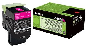 Lexmark 80C2HM0 magenta Toner