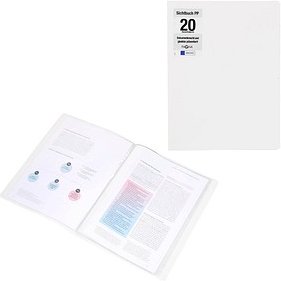 PAGNA Office Sichtbuch DIN A4, 20 Hüllen weiß, 1 St.