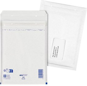 100 aroFOL® WIN Luftpolstertaschen W4/D weiß für DIN A5