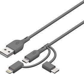 Thumbnail - GP USB 2.0 A Kabel 1,0 m grau, 1 St.