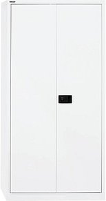 Thumbnail - BISLEY Stahlschrank Universal E782A04696 verkehrsweiß 91,4 x 40,0 x 195,0 cm, aufgebaut