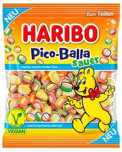 HARIBO Pico-Balla Sauer Fruchtgummi 160,0 g