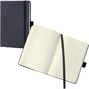 Thumbnail - SIGEL Notizbuch Conceptum® ca. DIN A5 liniert, schwarz Hardcover 194 Seiten, 1 St.