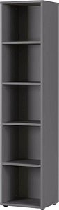 GERMANIA Aktenregal Bedano grafit 45,0 x 40,0 x 197,0 cm, 1 St.