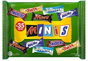 MINiS MIXED Minis Schokoriegel 35 St./710,0 g