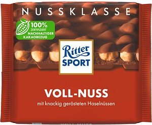 Ritter SPORT Voll-Nuss Schokolade 100,0 g
