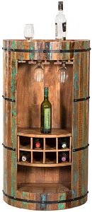 Thumbnail - Garden Pleasure Hausbar KAVERI, 304061 vintage-braun 60,0 x 30,0 x 115,0 cm, 1 St.