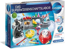 Clementoni Experimentierkasten Das Superwissenschaftslabor mehrfarbig