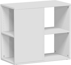 geramöbel Aktenregal Flex lichtgrau 80,0 x 40,0 x 72,0 cm, 1 St.