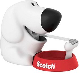 Thumbnail - Scotch Tischabroller Dog weiß