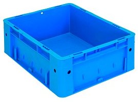 SCHULTE Eurobox blau 30,0 x 40,0 x 14,5 cm, 1 St.