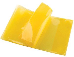 DONAU Heftumschlag gelb Kunststoff DIN A5 quer