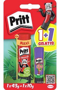 1 + 1 GRATIS: Pritt Klebestifte 1x 43,0 g, 1 St. + GRATIS Klebestift lila 10,0 g