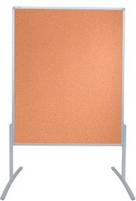 Thumbnail - FRANKEN Moderationswand PRO 120,0 x 150,0 cm braun