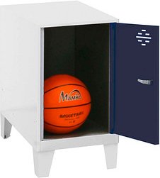 Simonrack Spind SIMONLOCKER DISM weiß, anthrazit 8425437121272, 1 Schließfach 40,0 x 50,0 x 57,5 cm