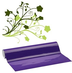 plottiX Vinylfolie permanent violett 31,5 cm x 1,0 m, 1 Rolle