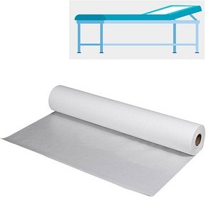 Meditrade® Ärztekrepp ROLLICEL® 1-lagig weiß 59,0 cm x 50,0 m, 6 Rollen