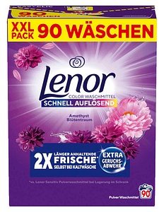 Lenor Color Blütentraum Waschmittel Pulver, 4,5 kg