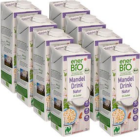 enerBiO Bio-Mandeldrink 8x 1,0 l