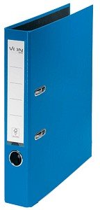VON LEITZ Ordner blau Karton 5,0 cm DIN A4