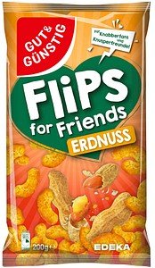 GUT&GÜNSTIG Erdnussflips Chips 200,0 g
