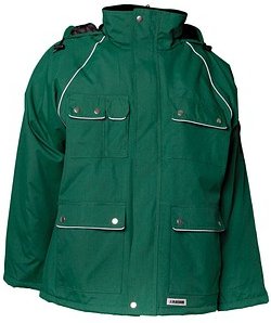 Thumbnail - PLANAM® unisex Parka CANVAS 320 grün Größe XL