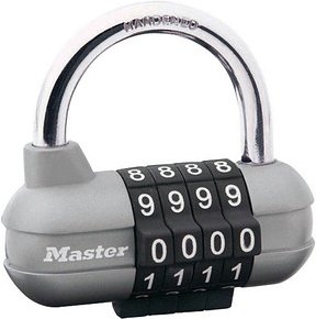 Master Lock® Vorhängeschloss 1520EURD silber, 1 St.