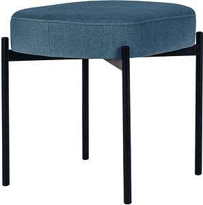 Thumbnail - meet powered by PAPERFLOW Sitzbank GAIA S GBOST.01.06 blau Stoff 49,0 cm